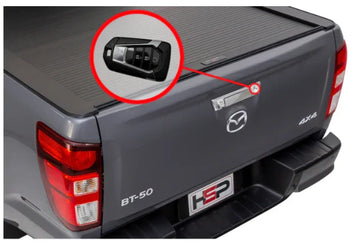 mazda bt50 tailgate central locking